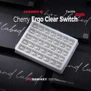 Domikey Hand-lubed Cherry Ergo Clear Switch