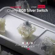 Domikey Hand-lubed Cherry Silver Switch