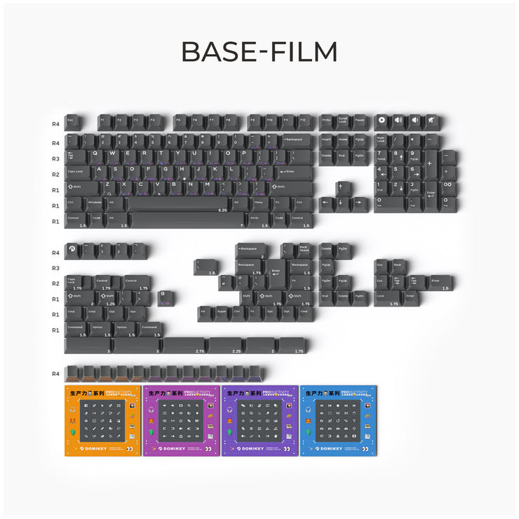 Productivity Keycap-Cherry profile